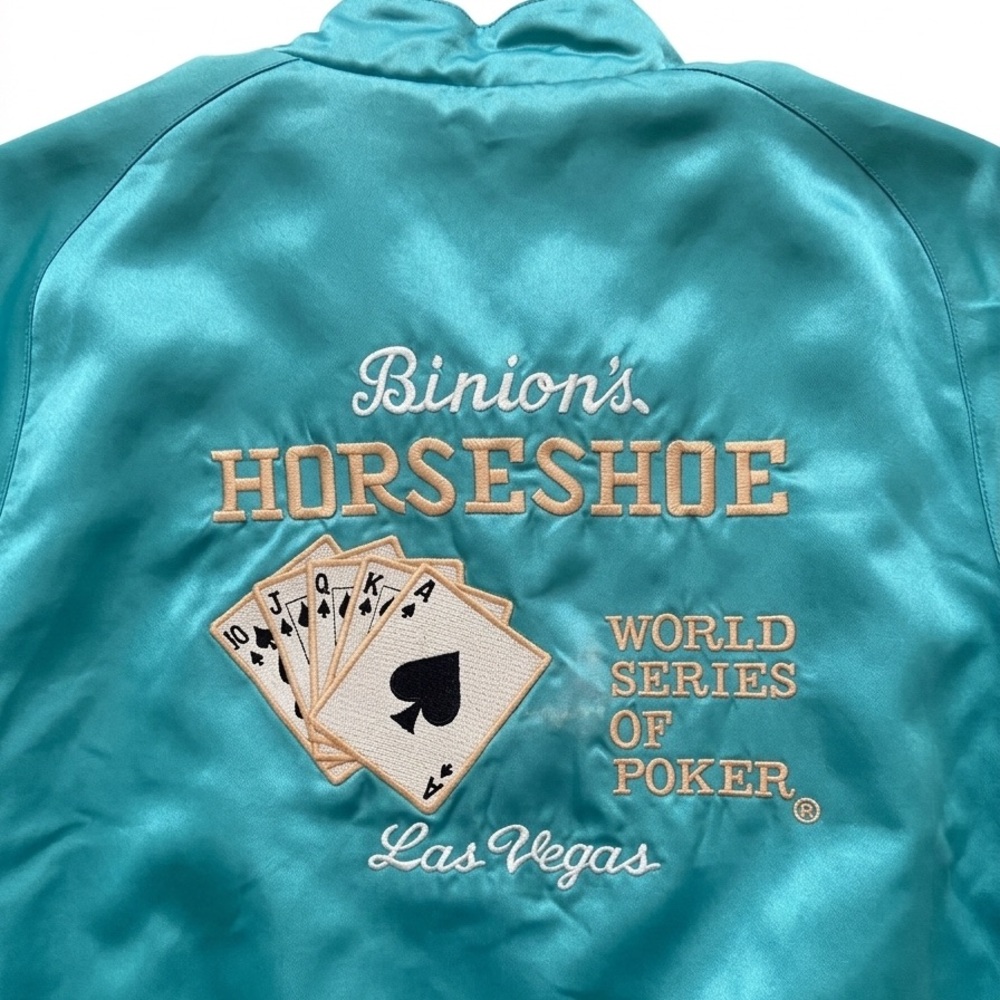 Vintage Binion’s Horseshoe Las Vegas World Series of Poker Jacket - Picture 2 of 8
